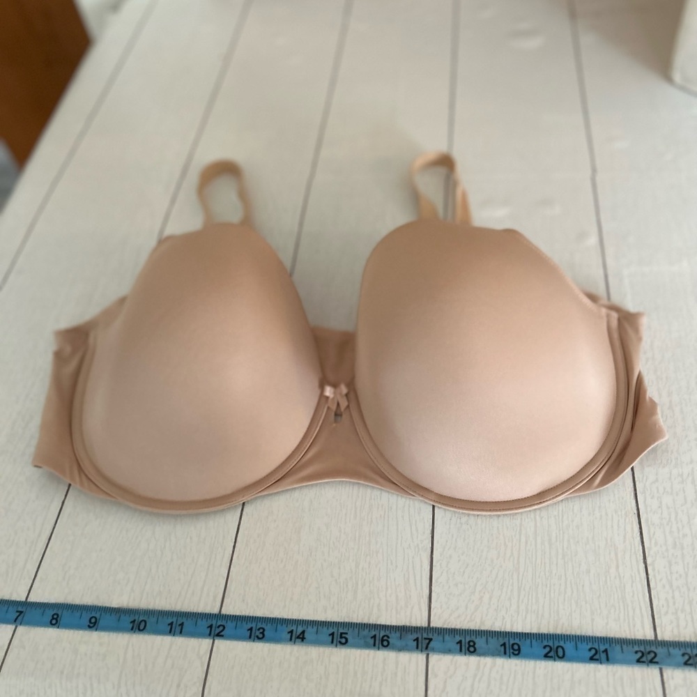 Torrid Curve 44DDD Wired Lightly Padded beige bra